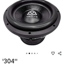 Trinity 12" B series 1500 watt Rms/4500 watts peak subwoofer