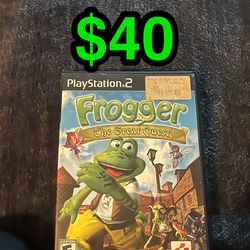 🎮 Like-NEW PS2 Game: Frogger - The Great Quest • Playstation 2