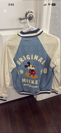 Vintage Disney Mickey Mouse Varsity Jacket size XS