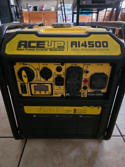 Brand New AceUp 4500 Watt Gas Generator