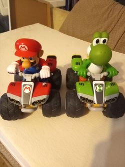 Super Mario and Yoshi RC quads