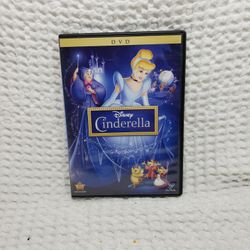 Walt Disney Cinderella dvd rated G. Good condition and smoke free home. 