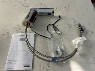 New Kohler bathroom sink faucet polished chrome single hole asking $150