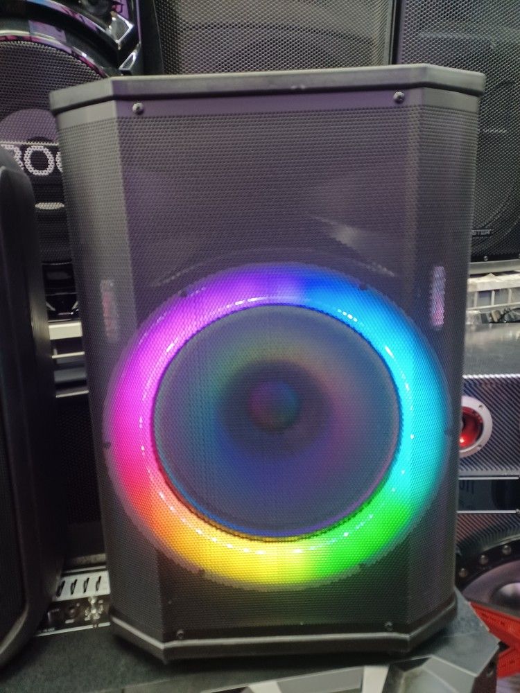 Heavy Duty Loud Bluetooth Party Speaker With Great Bass. Free Wireless 🎤