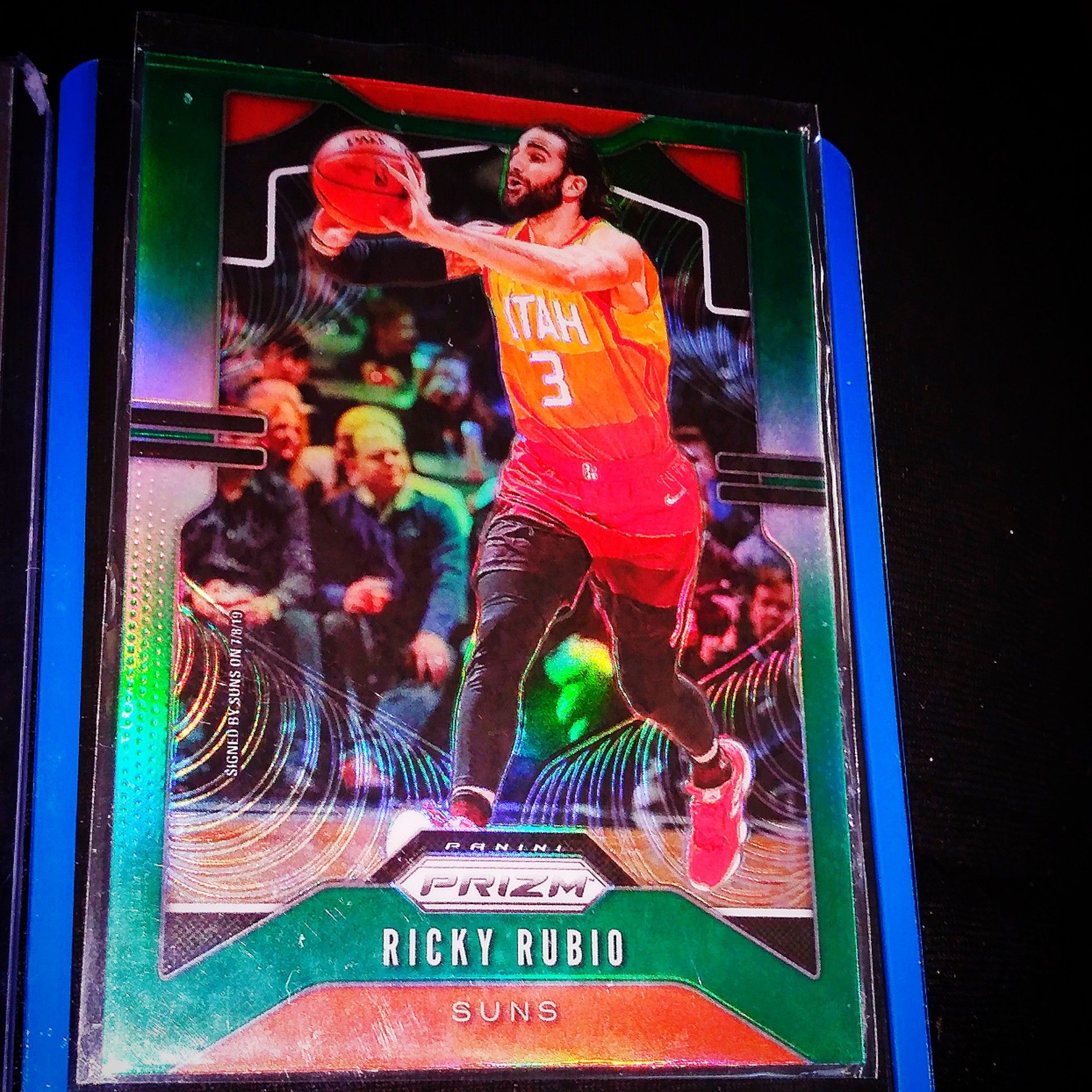 2019-20 Prizm Ricky Rubio No.167 ORANGE And Green REFLECTOR
