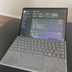 Microsoft Surface Pro 2-in-1 Laptop/Tablet (2024), Windows 11 Copilot+ PC, 13" Touchscreen Display, Snapdragon X Plus (10 Core), 16GB RAM, 512GB 