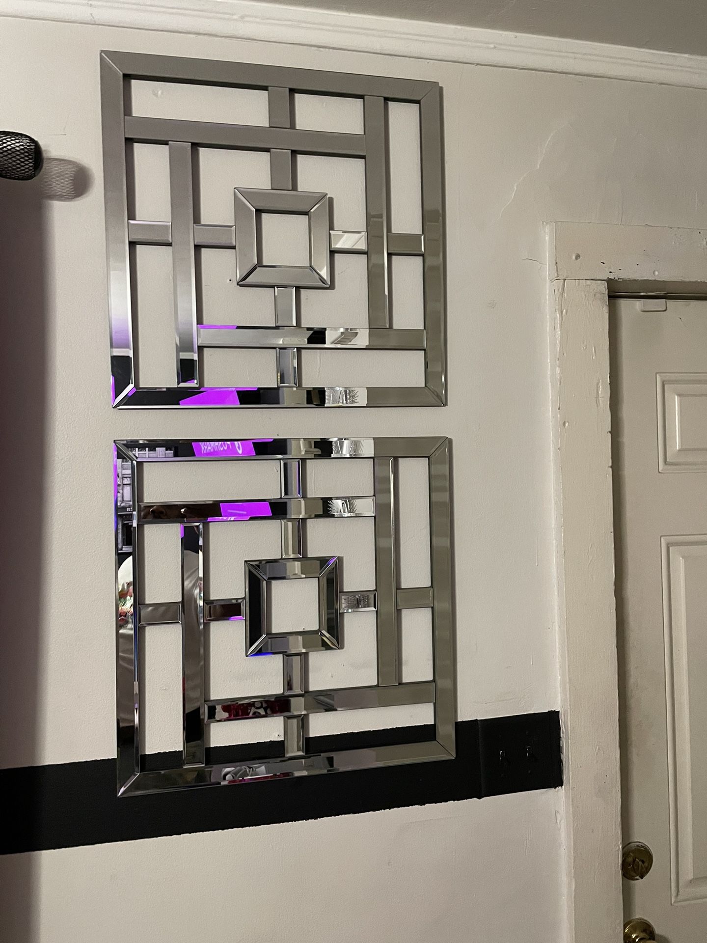 Set Of 2 Mirror Wall Mirrors