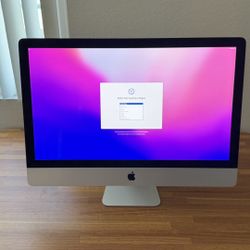 27” Apple iMac All-In-One Desktop 2TB Monterey (Retina 5K)
