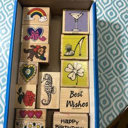 Wood/ Rubber stamps 