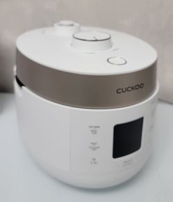 CUCKOO Twin Pressure Rice Cooker 10-Cup Uncooked / 20-Cup Cooked with Nonstick Inner Pot, Large Rice Maker & Warmer with 16 Menu Options, Open Cooking