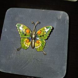 Vintage Butterfly Broach 