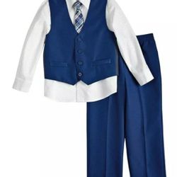 Boys Size 8 4pc Vest Suit!