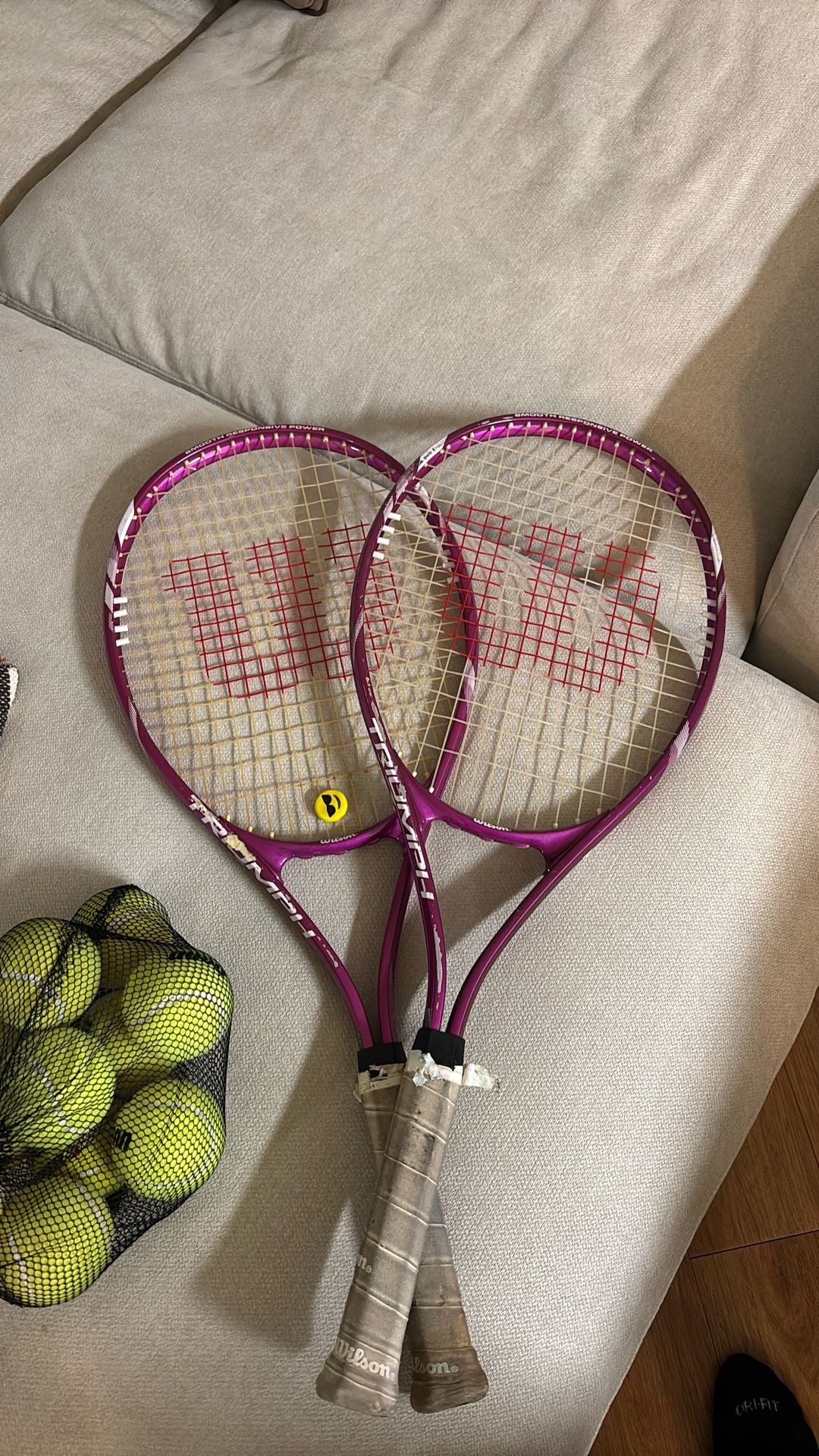 Tennis rackets Plus Tennis Balls