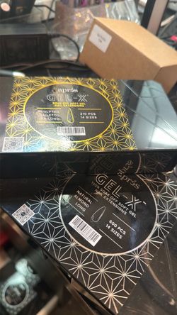Gel X tips, Kiara sky lamp, PLA gel polishes