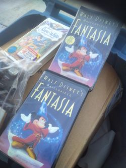 3 Walt Disney VHS Movies Masterpiece