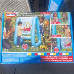 Little Tikes 2 In 1 Paint And Play Backyard Easel