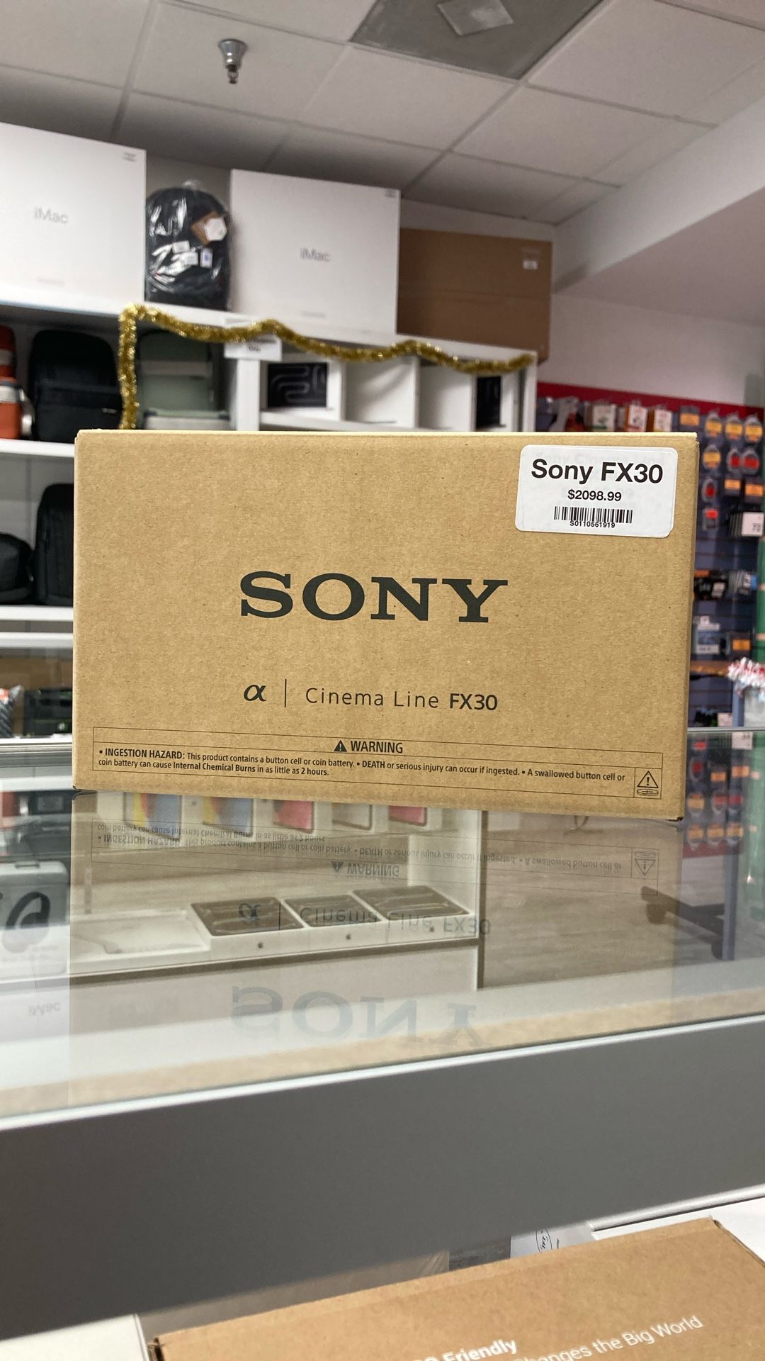 Sony FX30 Cinema Line Camera