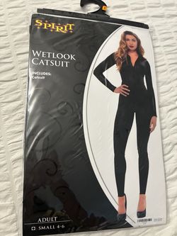 Spirit Wetlook Catsuit Adult Small