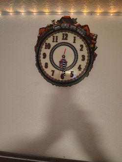 Lionel Train Themed Decorative Wall Clock