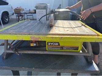 Ryobi tile cutter