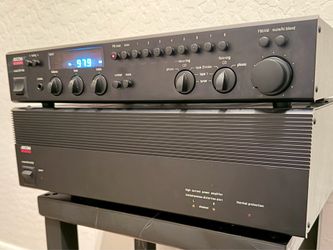 Adcom GFA-545 Amplifier & Adcom GTP-400 Preamplifier