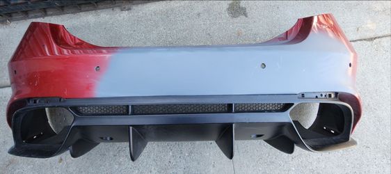 2017 2018 2019 2020 2021  ALFA ROMEO GIULIA QUADRIFOGLIO REAR BUMPER COVER PANEL With PDC