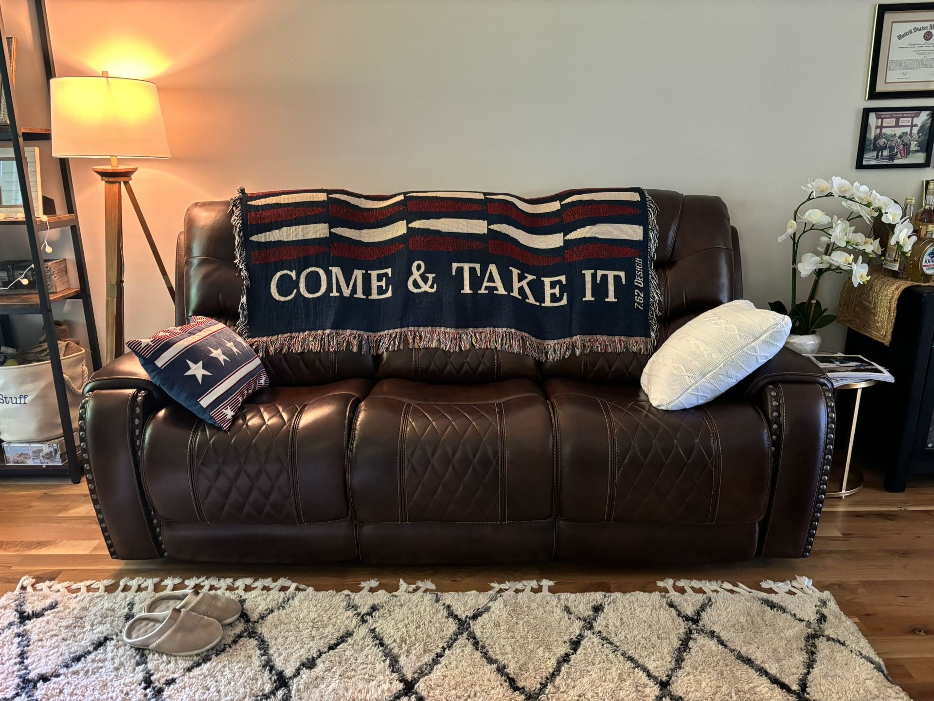 Leather Couch