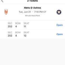 Astros Tickets 
