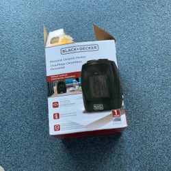 New Black & Decker Heater