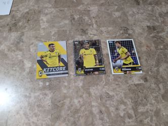 Topps Columbus Crew MLS Trading Cards Lot of 3