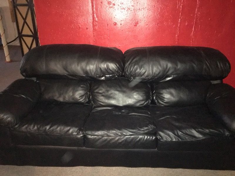 Black sleep sofa