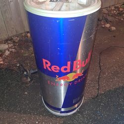 Red bull refrigerated cooler