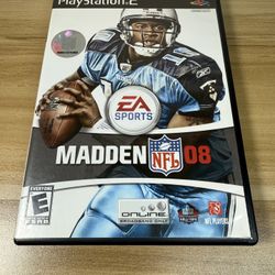 Madden 08 PS2
