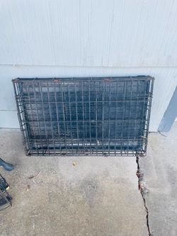 Large Folding Wire Dog Crate see 2nd pic for measurements