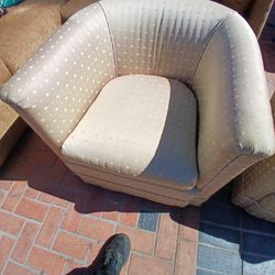 2 Vintage Swiveling Chairs For $50