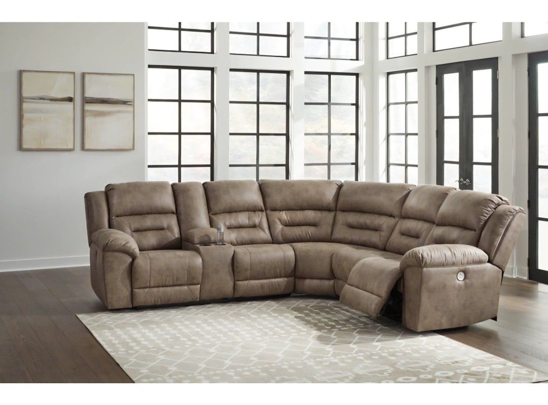 Ravenel 3-Piece Power Reclining Sectional