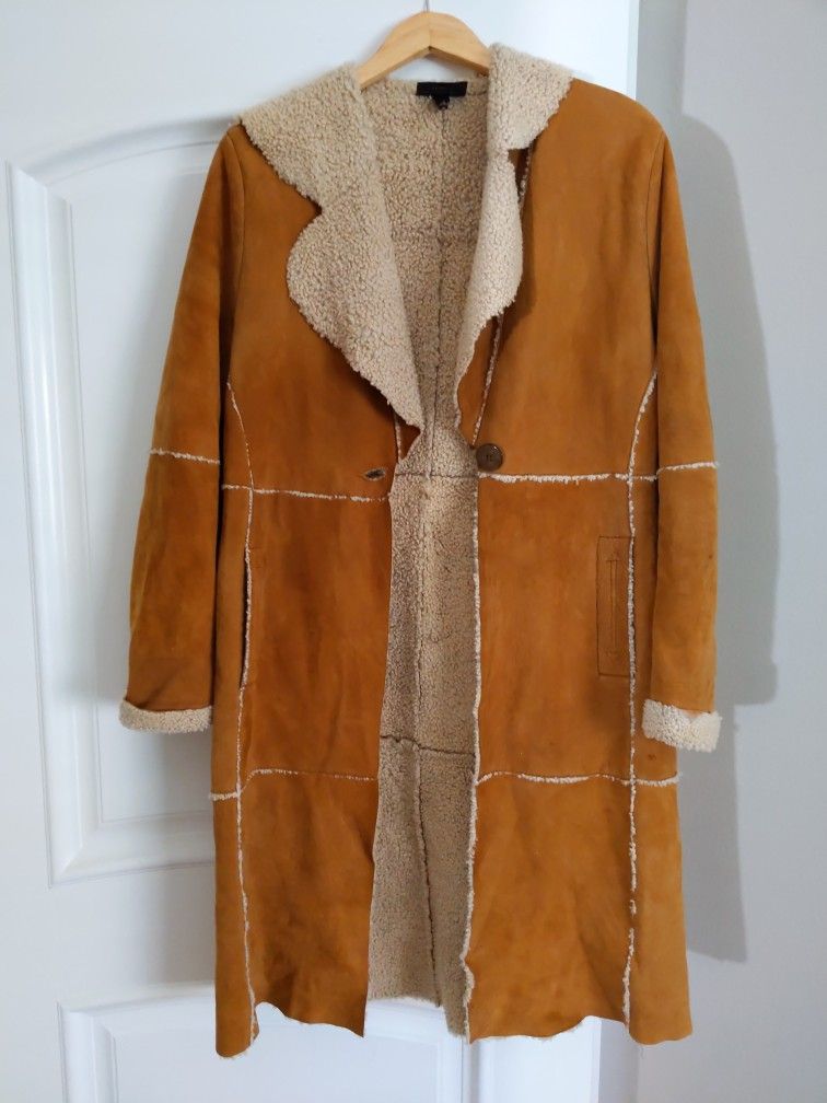 Women's Authentic SkinDeep Shearing Coat Size: Small