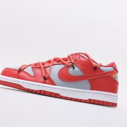 Nike Dunk Low Off White University Red 11