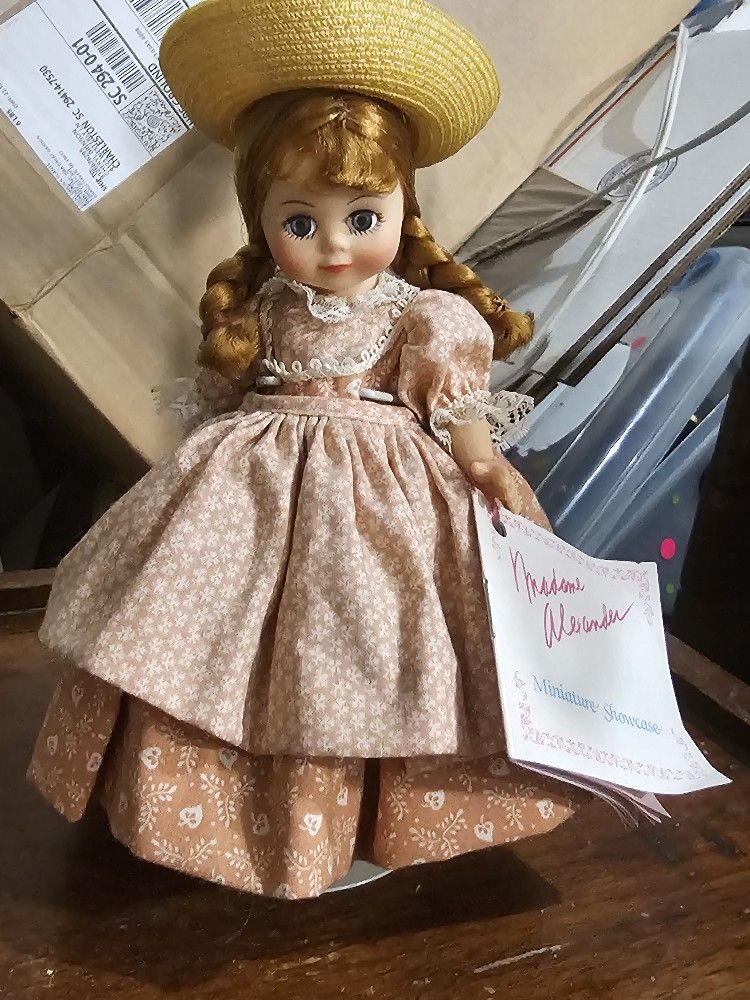 8" Madame Alexander "Polly Flinders" #443 Doll Eye Color
Blue
1988-89