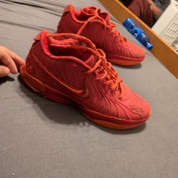 LeBron 21 Crimson Red * Not Firm On Price