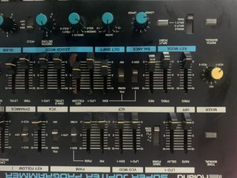 Roland Super Jupiter MPG-80 programmer & Oberheim XK Keyboard Controller
