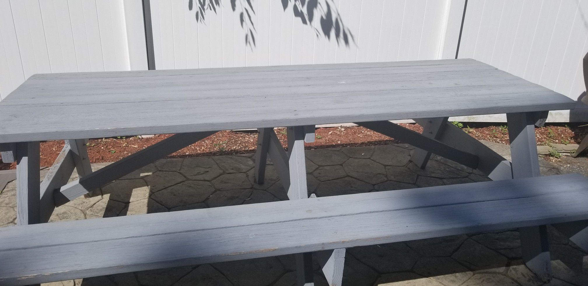 Sturdy Large Picnic Table