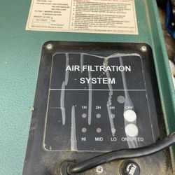 Grizzly G0572  Hanging Air Filter