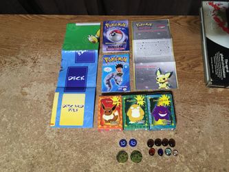 POKEMON LOT MINI PUZZLES GENGAR EEVEE ELECTRIC TALE OF PIKACHU #3 PIKACHU COIN