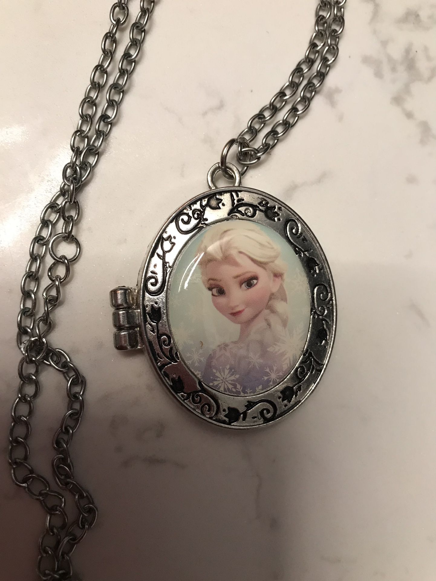 Disney’s Frozen Elsa Locket Necklace