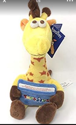 Toys R Us stuffed animal collectible Jeffery
