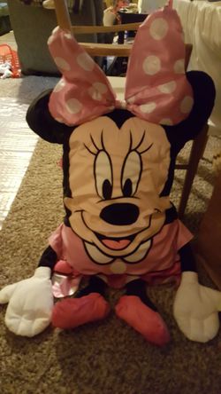 Giant Minnie mouse pillow