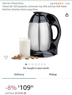 Soybella Plant Milk Maker (almond Cow Dupe) 