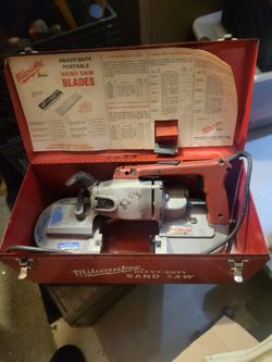 Heavy Duty Milwaukee Portable Band Saw