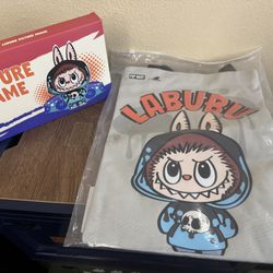 Labubu Picture Frame, Tote Bag, and Pin